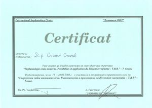SI-Dent | Certificat 11